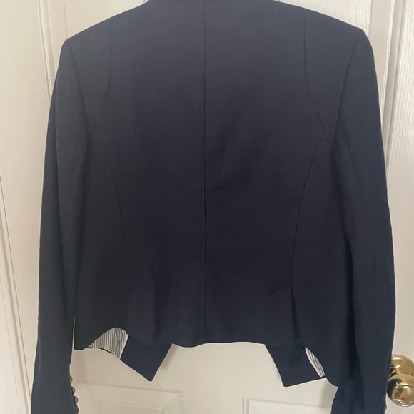 Banana Republic Blue Double-Breasted Blazer - Picture 3 of 4
